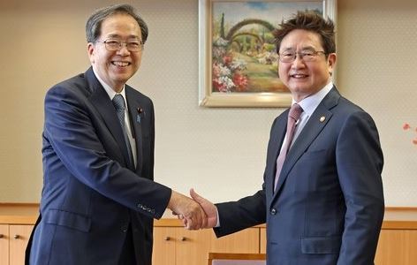 公明・斉藤国交相「ユン大統領が日本国民に非常に大きな感動を与えた」　韓国観光部長官と両国の関係発展案に合意